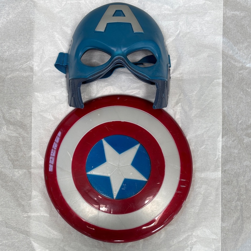 Captain America Mask and Shield Set